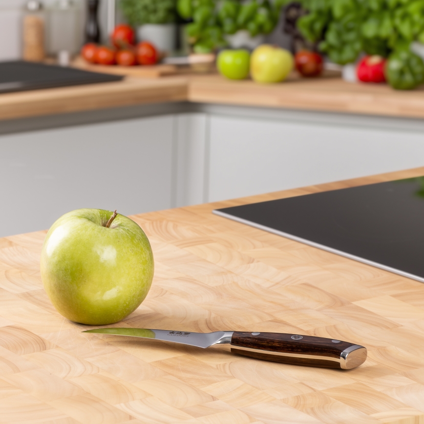 Gudaro - Kökskniv BIRD BEAK 7,6 cm i damaskusstål