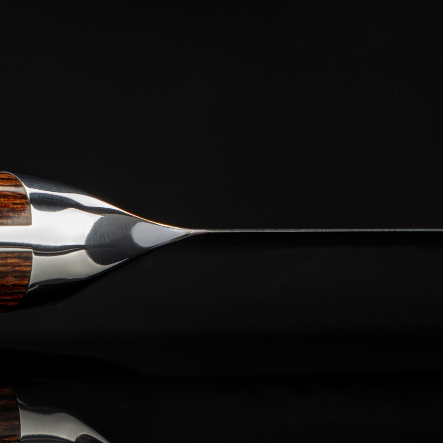 Gudaro - skalkniv PARING 7,6 cm i damaskusstål