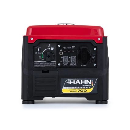 Hahn & Sohn 7305 - Bensin inverter elektrisk generator H IG 700 800W
