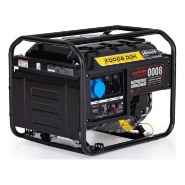 Hahn & Sohn 7410 - Elektrisk bensingenerator HGG 8000X 6500W