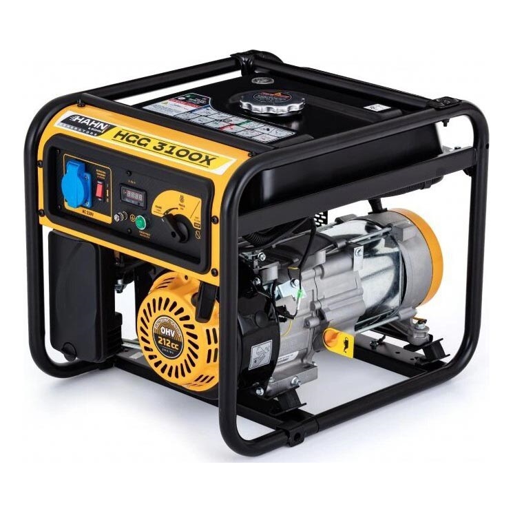 Hahn & Sohn 9176 - Elektrisk bensingenerator HGG 3100X AVR 3300W