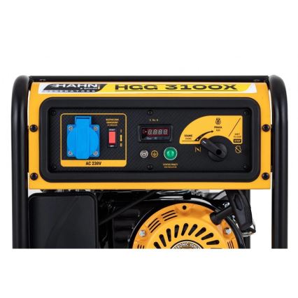Hahn & Sohn 9176 - Elektrisk bensingenerator HGG 3100X AVR 3300W