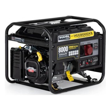 Hahn & Sohn 9177 - Elektrisk bensingenerator HGG 8000 X3 6500W