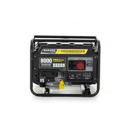 Hahn & Sohn 9177 - Elektrisk bensingenerator HGG 8000 X3 6500W