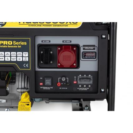 Hahn & Sohn 9177 - Elektrisk bensingenerator HGG 8000 X3 6500W