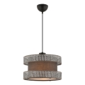 HALO Hänglampa 1xE27/60W/230V brun/grå