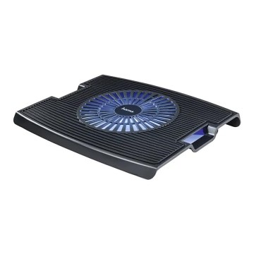 Hama - Kylplatta för laptop 1x fan USB svart