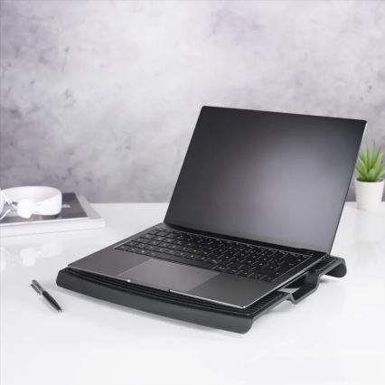 Hama - Kylplatta för laptop 1x fan USB svart