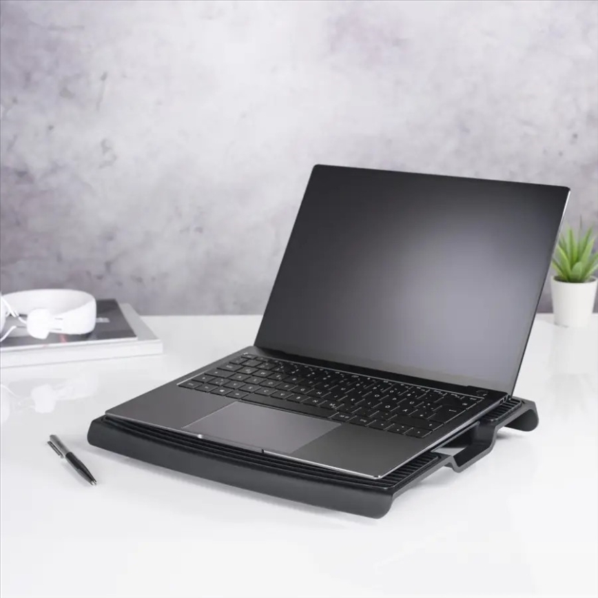 Hama - Kylplatta för laptop 1x fan USB svart