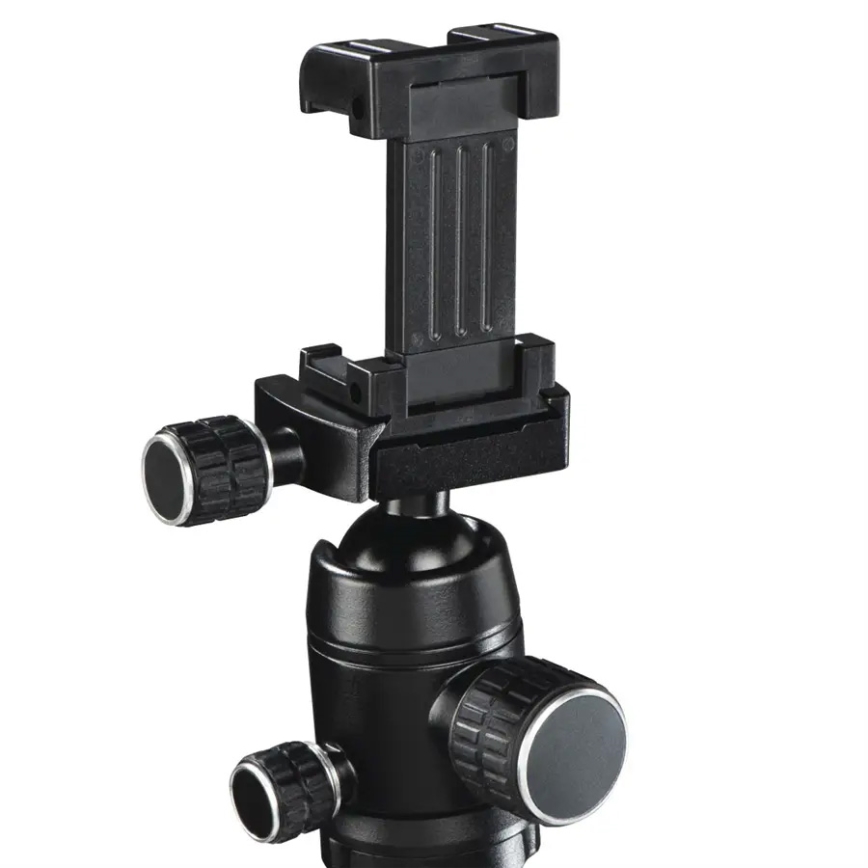 Hama - LED Dimbar lampa för telefoner, kameror och videokameror LED/5,5W/2xAA