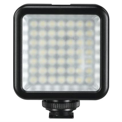 Hama - LED Dimbar lampa för telefoner, kameror och videokameror LED/5,5W/2xAA