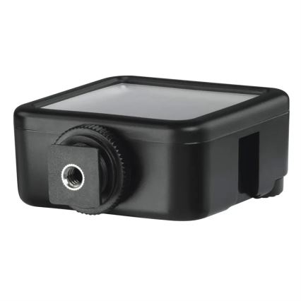 Hama - LED Dimbar lampa för telefoner, kameror och videokameror LED/5,5W/2xAA
