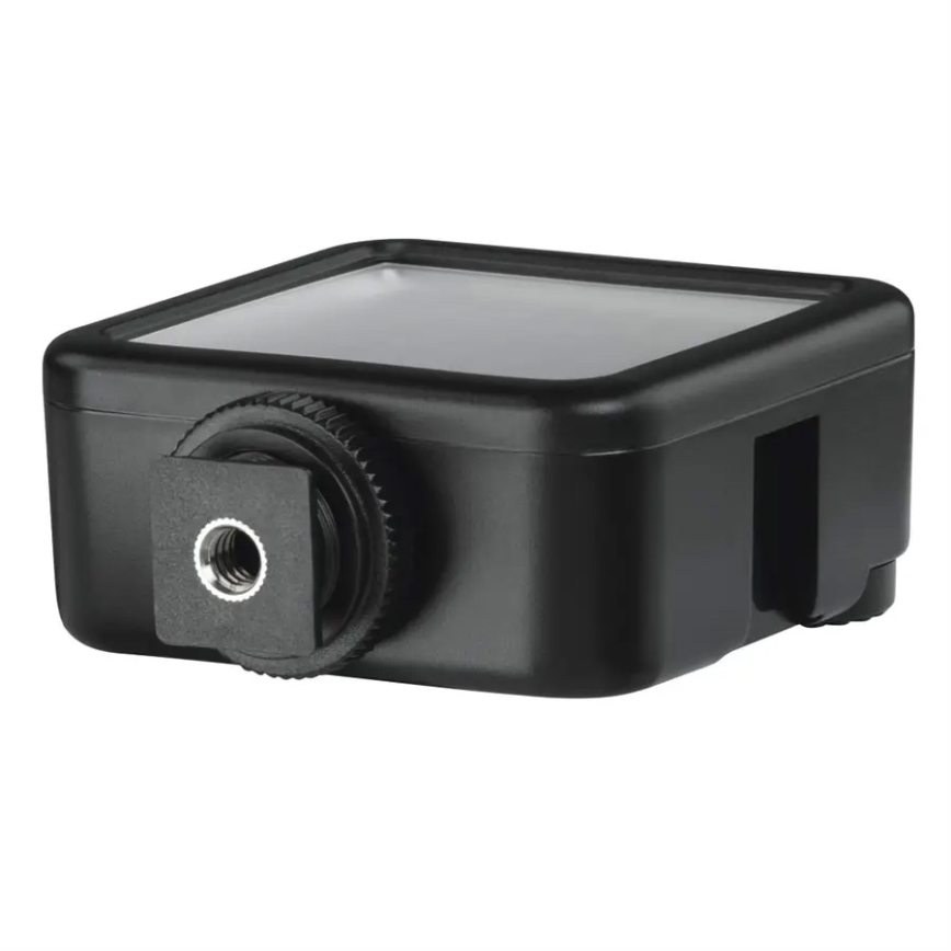 Hama - LED Dimbar lampa för telefoner, kameror och videokameror LED/5,5W/2xAA