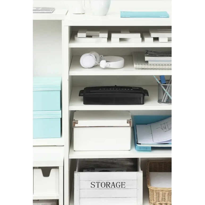 Hama - Mini paper shredder A4 230V svart