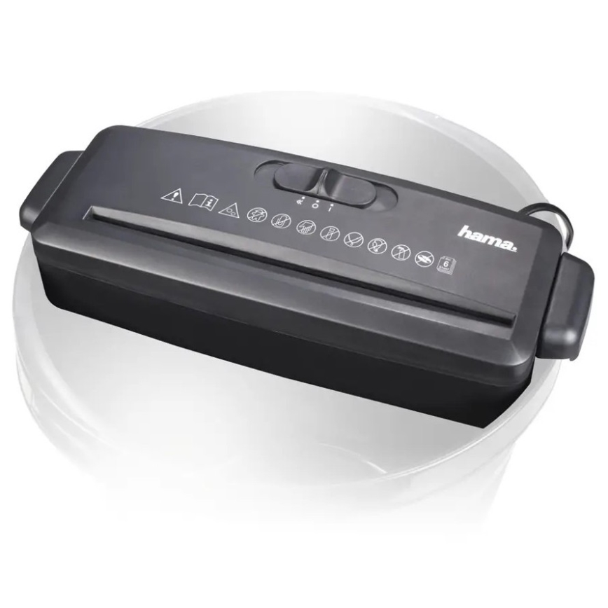 Hama - Mini paper shredder A4 230V svart