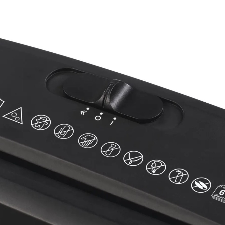 Hama - Mini paper shredder A4 230V svart