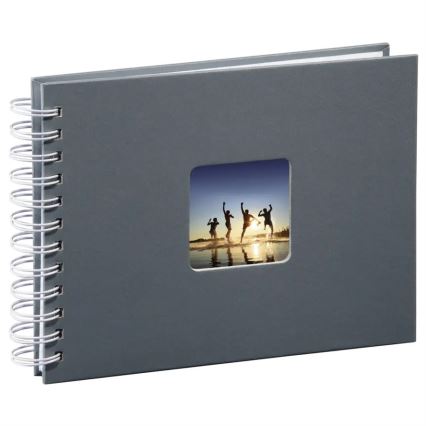 Hama - Spiral photo album 24x17 cm 50 pages grå