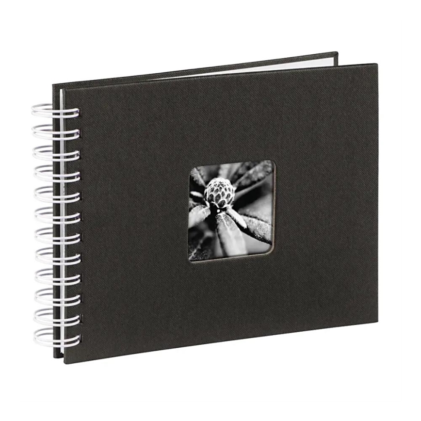 Hama - Spiral photo album 24x17 cm 50 pages svart