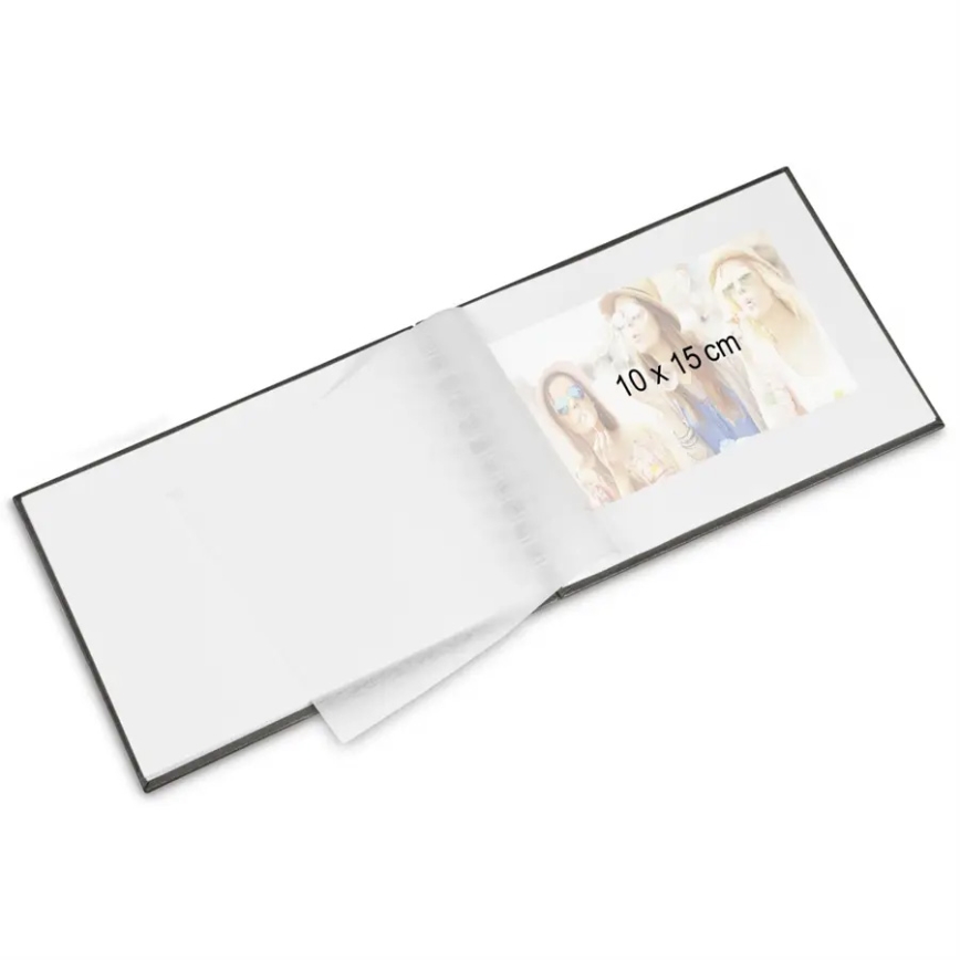 Hama - Spiral photo album 24x17 cm 50 pages svart