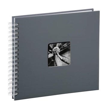 Hama - Spiral photo album 28x24 cm 50 pages grå