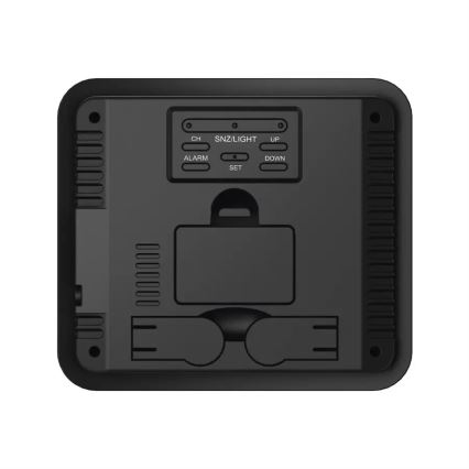 Hama - Väderstation med LCD display och väckarklocka 3xAAA + 3x sensor 2xAA