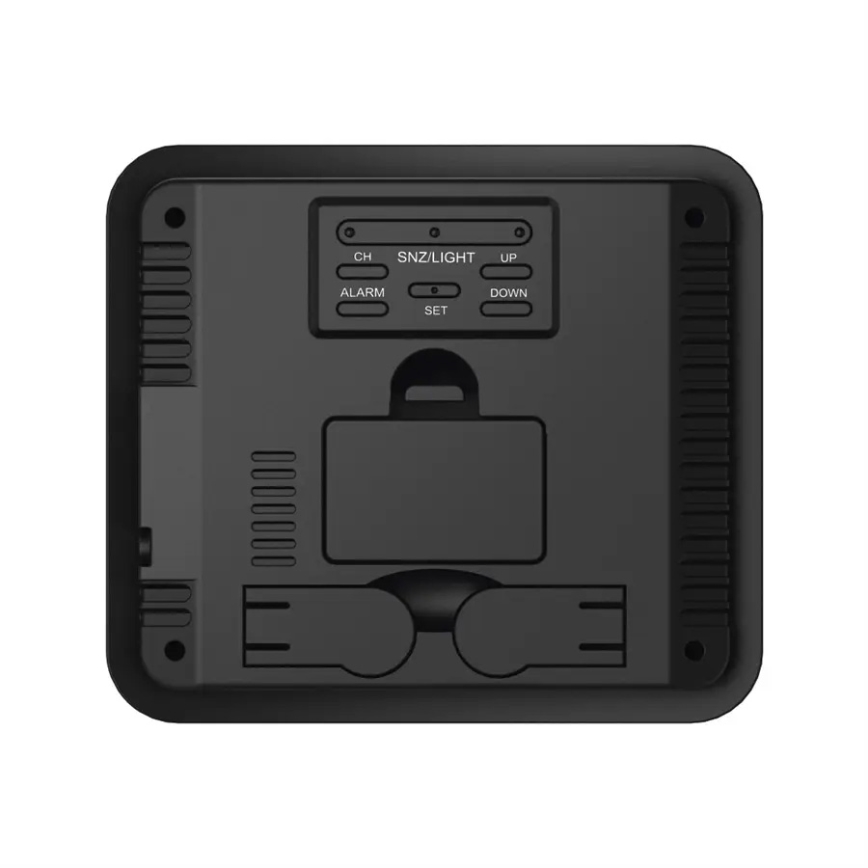 Hama - Väderstation med LCD display och väckarklocka 3xAAA + 3x sensor 2xAA