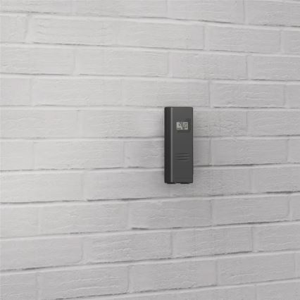 Hama - Väderstation with färg LCD display och väckarklocka + USB svart