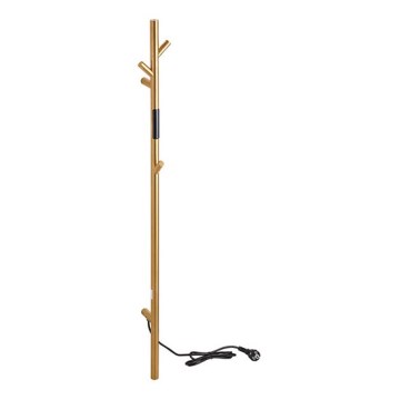 Handdukshållare 10,3x118 cm rostfritt stål/guld