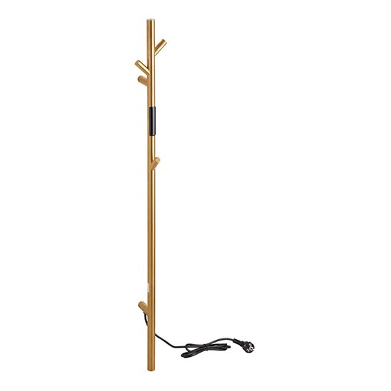 Handdukshållare 10,3x118 cm rostfritt stål/guld