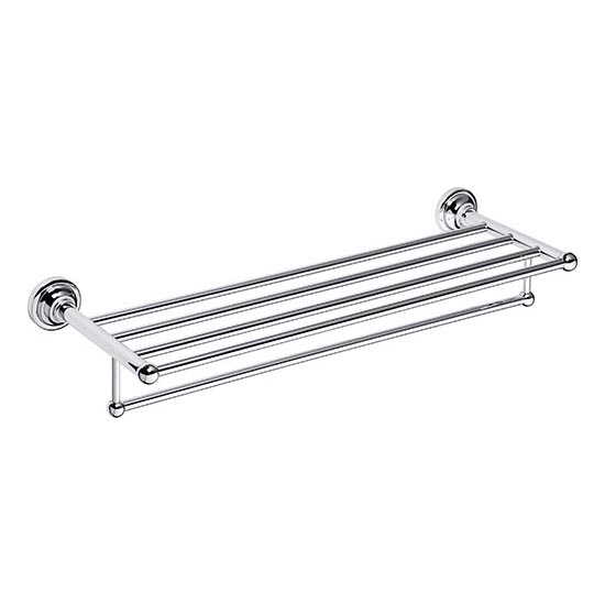 Handdukshållare 66,5x12 cm silver