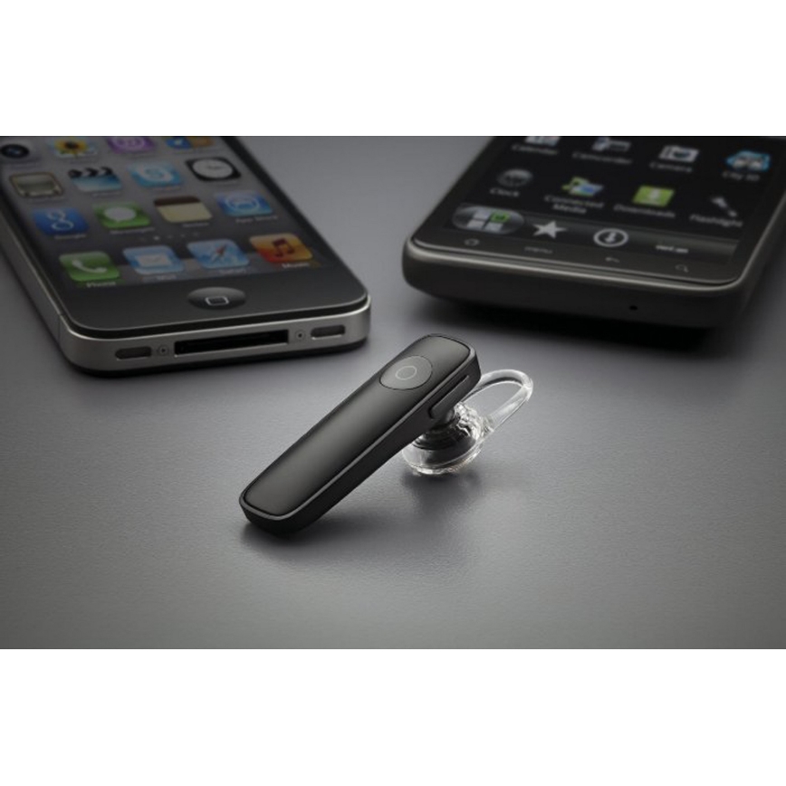 Handsfree-hörlurar med mikrofon svart