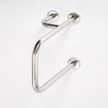 Handtag 23,5 x 38 cm, rostfritt stål/silver