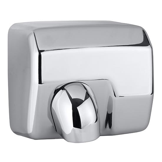 Handtork 27x24 cm rostfritt stål/silver