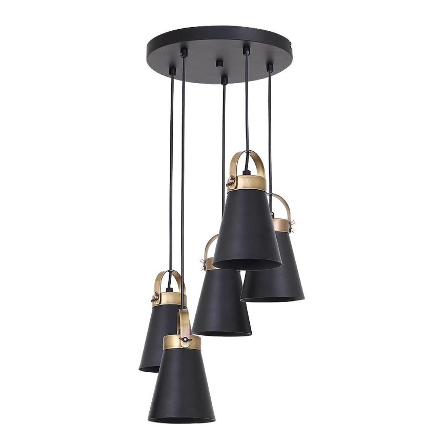 Hängande lampa ATOS 5xE27/60W/230V