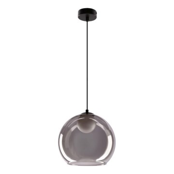 Hängande lampa BRIN 1xG9/15W/230V rök svart