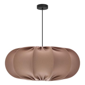 Hängande lampa CAFEE 1xE27/40W/230V dia. 52 cm brun