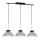 Hängande lampa FACTOR grå 3xE27/60W/230V