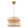 Hängande lampa HALO 1xE27/60W/230V beige/creme