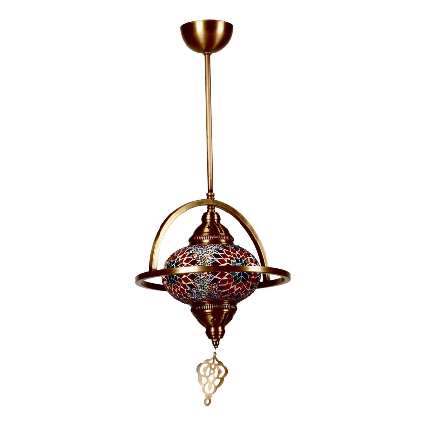 Hängande lampa YENI 1xE27/40W/230V bronz