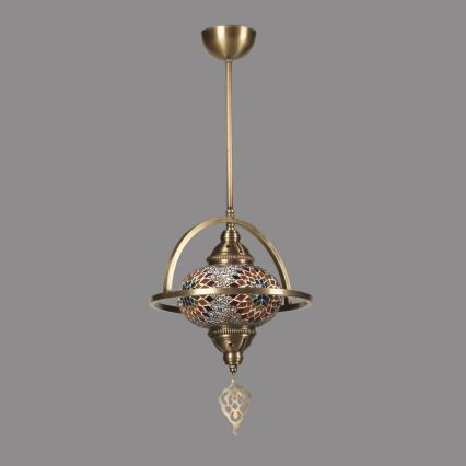 Hängande lampa YENI 1xE27/40W/230V bronz