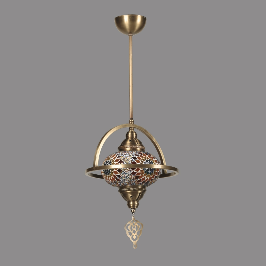 Hängande lampa YENI 1xE27/40W/230V bronz