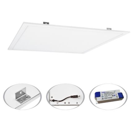 Hängande LED-panel tak ZEUS LED/45W/230V 4000K