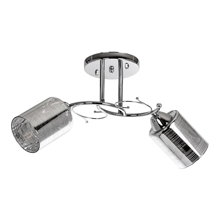Hängande Ljuskrona 2xE27/60W/230V
