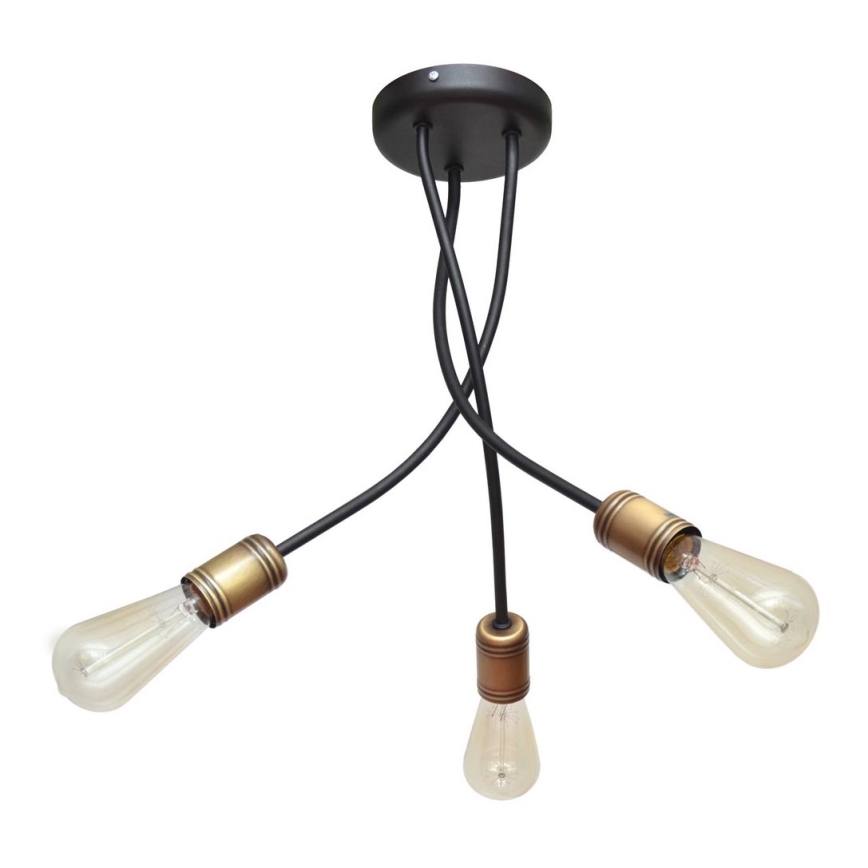 Hängande Ljuskrona HARVARD 3xE27/15W/230V