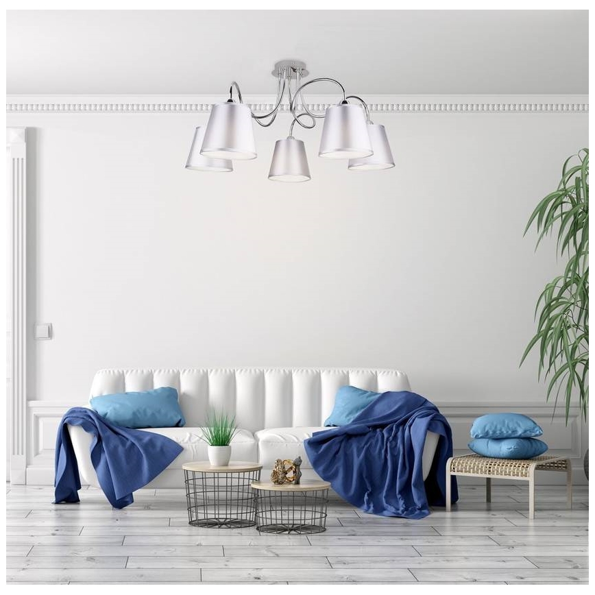 Hängande Ljuskrona LUK 5xE14/40W/230V