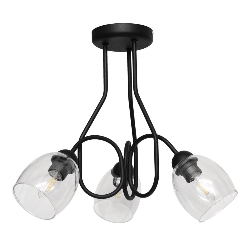 Hängande Ljuskrona MARIETTA 3xE27/15W/230V