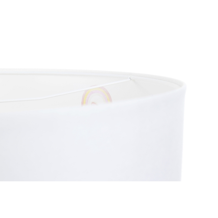 Hängande ljuskrona med textilsladd för barn SWEET DREAMS 1xE27/60W/230V diameter 30 cm