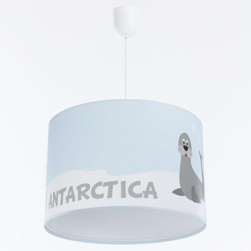 Hängande ljuskrona med textilsladd för barn SWEET DREAMS 1xE27/60W/230V diameter 30 cm