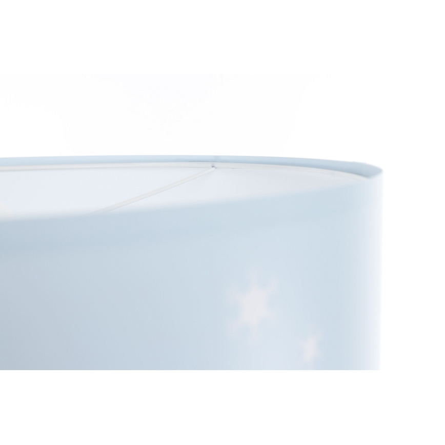 Hängande ljuskrona med textilsladd för barn SWEET DREAMS 1xE27/60W/230V diameter 30 cm