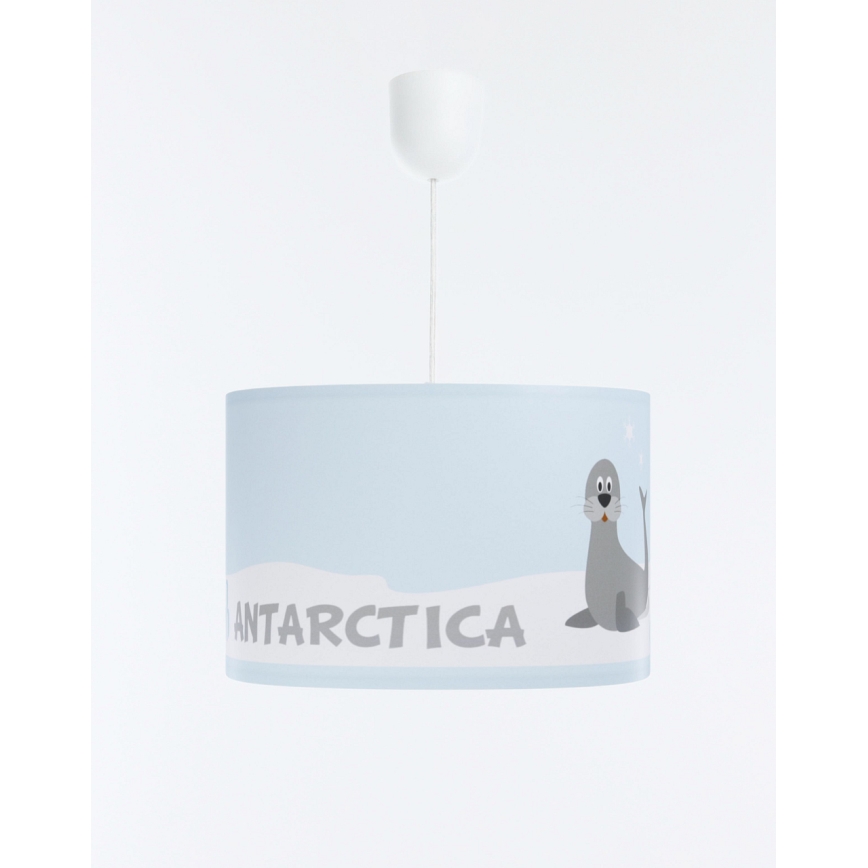 Hängande ljuskrona med textilsladd för barn SWEET DREAMS 1xE27/60W/230V diameter 30 cm